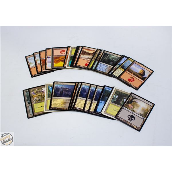BAG OF 50 MAGIC LAND CARDS