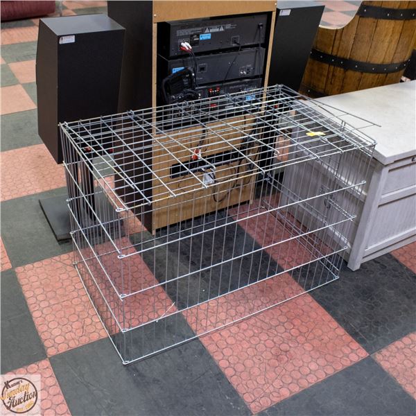 METAL PET KENNEL/ENCLOSURE WITH NO BOTTOM