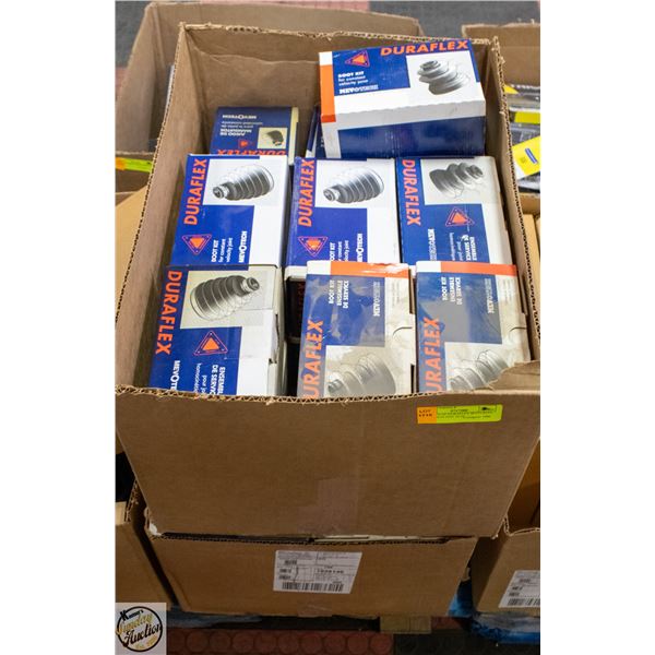 2 BOXES OF DURAFLEX BOOT KITS - EACH BOX HAS 10-20