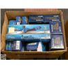 Image 1 : BOX OF VARIOUS NEW IN BOX CAR PARTS