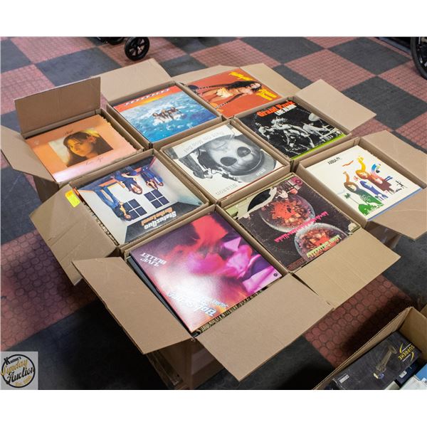 PALLET OF RECORDS: ROCK, POP, COUNTRY & MORE