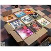 Image 1 : PALLET OF RECORDS: ROCK, POP, COUNTRY & MORE