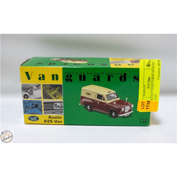 1:43 SCALE VANGUARDS AUSTIN AE5 VAN