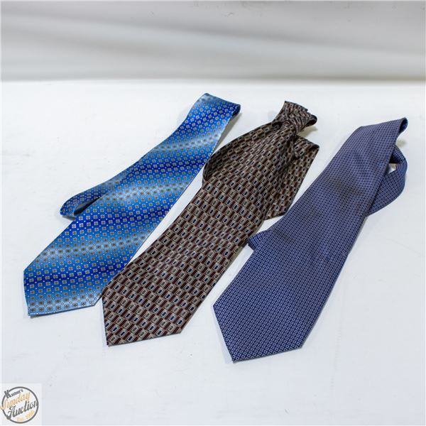 3 ESTATE MENS DESIGNER NECK TIES