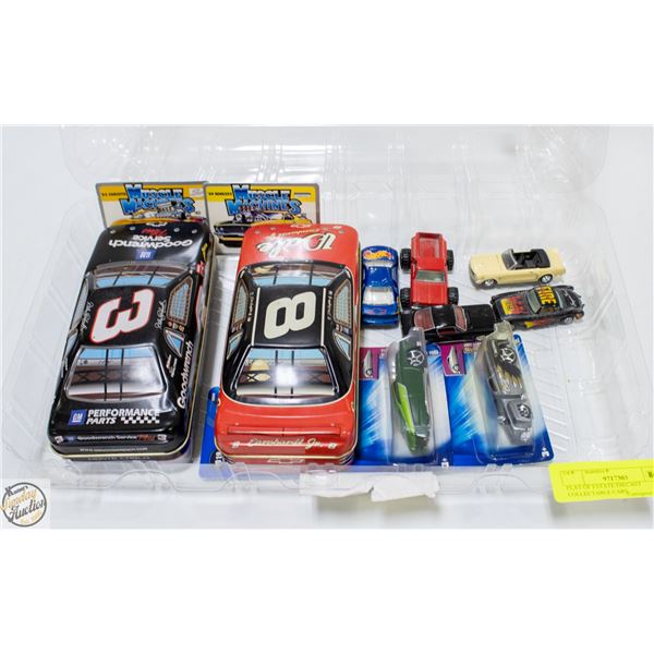 FLAT OF ESTATE DIECAST COLLECTABLE CARS,