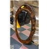 Image 1 : VINTAGE WOODEN FRAMED WALL MIRROR