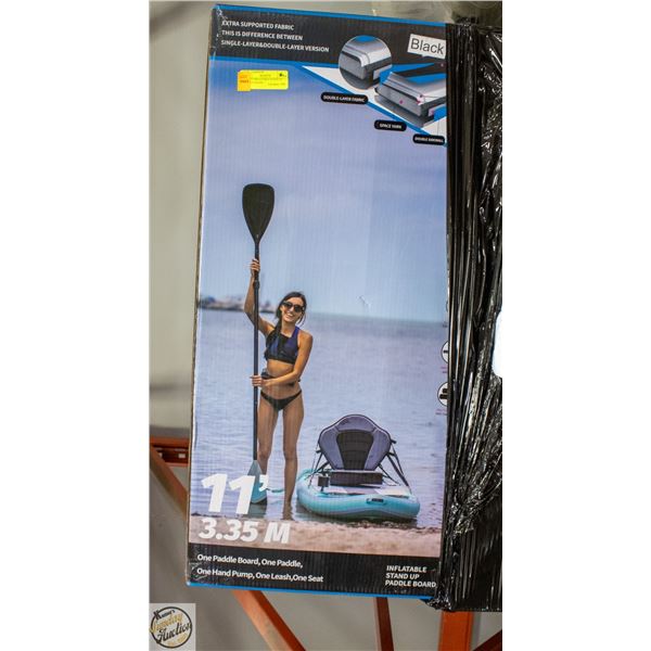 NEW 11' INFLATABLE STAND UP PADDLE BOARD