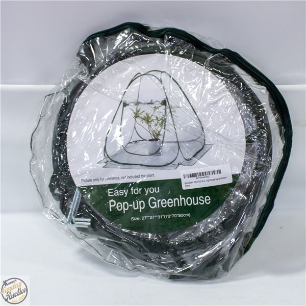 BRAND NEW EASY POP-UP GREENHOUSE 27" X 27"