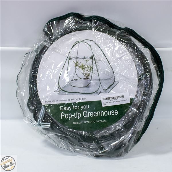 BRAND NEW EASY POP-UP GREENHOUSE 27" X 27"