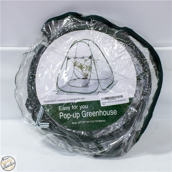 BRAND NEW EASY POP-UP GREENHOUSE 27" X 27"