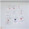 Image 1 : 9 POCKET HUGS…CHERRY & PINK QUARTZ & MORE