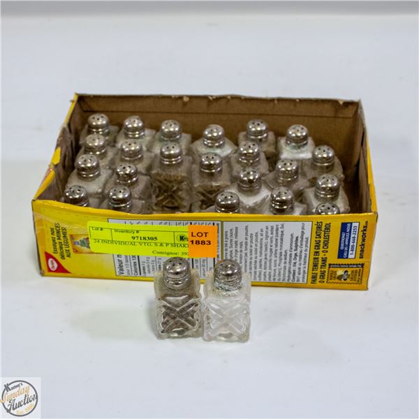 24 INDIVIDUAL VTG. S & P SHAKERS