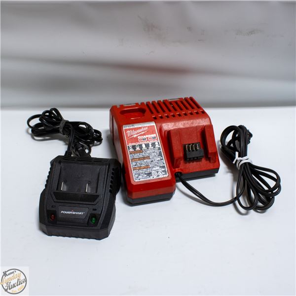 MILWAUKEE CHARGER & POWERSMART CHARGER
