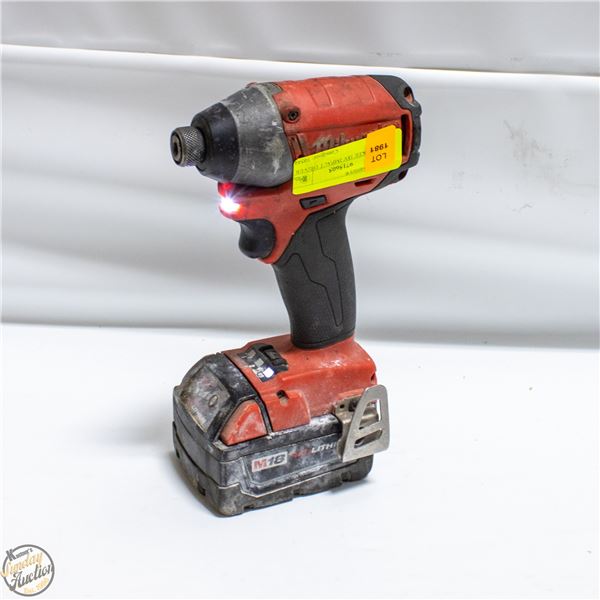 MILWAUKEE 18V IMPACT DRIVER