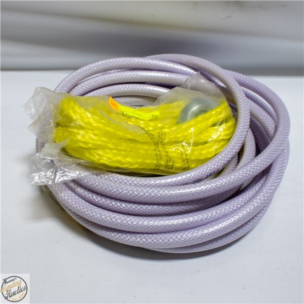 TOW STRAP WITH HOOKS & PVC HOSE