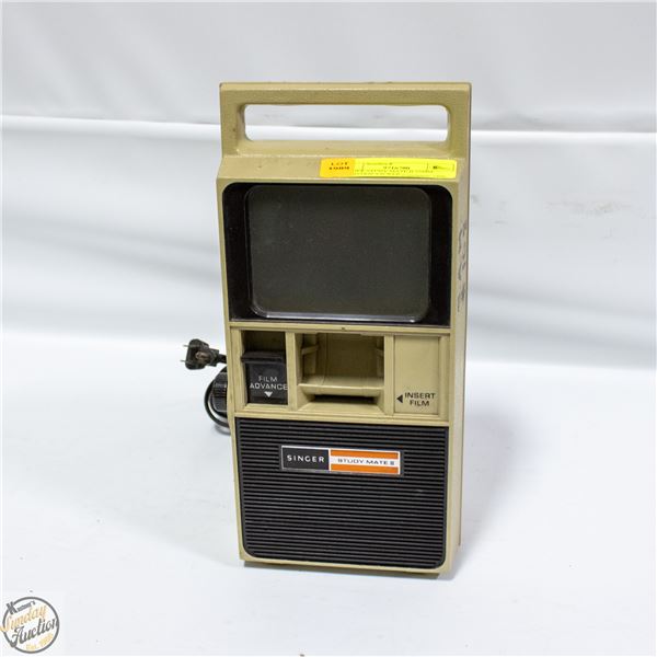 SINGER STUDY MATE II 35MM FILMSTRIP VIEWER
