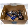 Image 1 : BOX OF USED POWER TOOLS