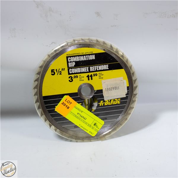 NEW 5-1/2 COMBINATION RIB BLADE
