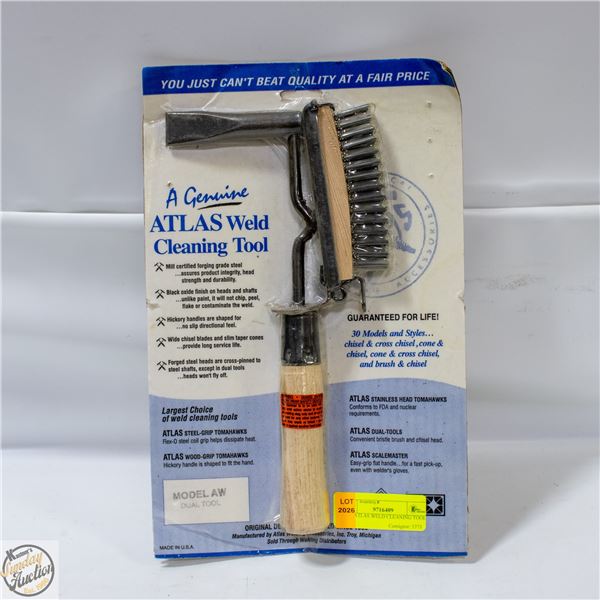 NEW ATLAS WELD CLEANING TOOL