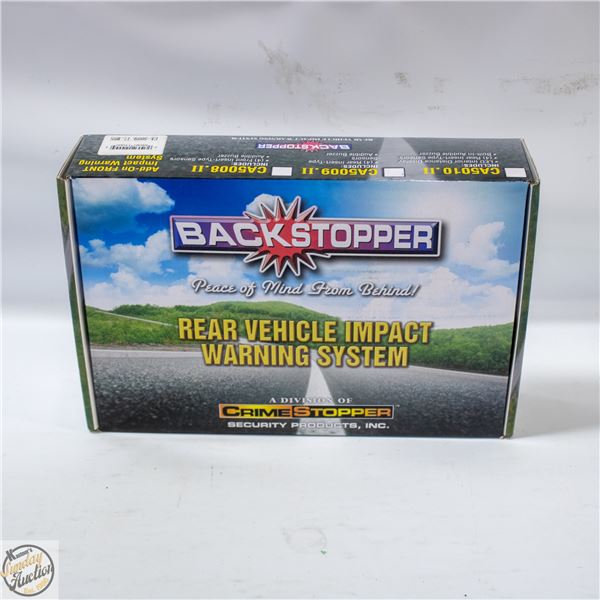 BACKSTOPPER REAR VEHICLE IMPACT