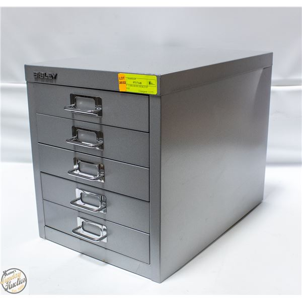 BISLEY 5 DRAWER DESKTOP STORAGE