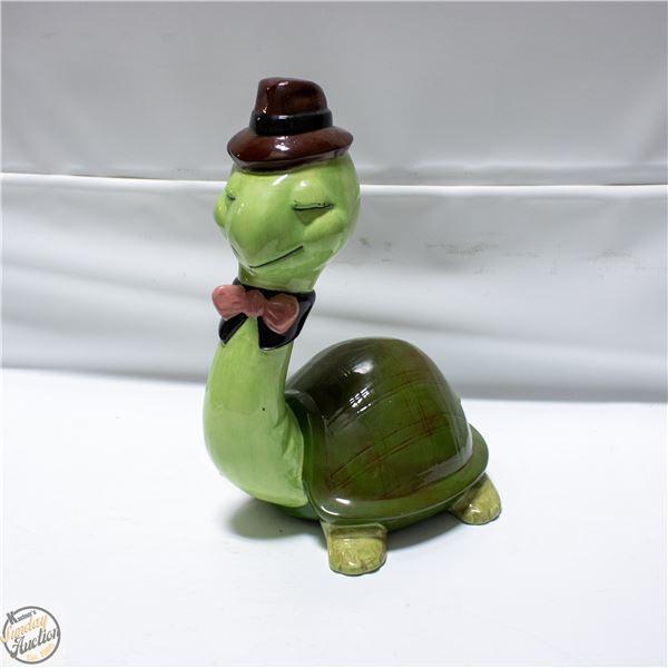 TURTLE WIRH HAT ESTATE POTTERY