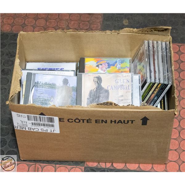 BOX OF ESTATE CD MEDIA
