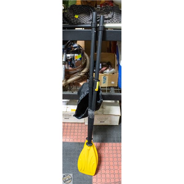 ESTATE PAIR OF MATCHING PLASTIC ROWING OARS