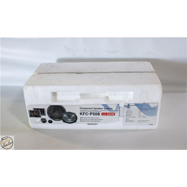 NEW OUT OF BOX KFC-P508 KENWOOD 5 ¼”