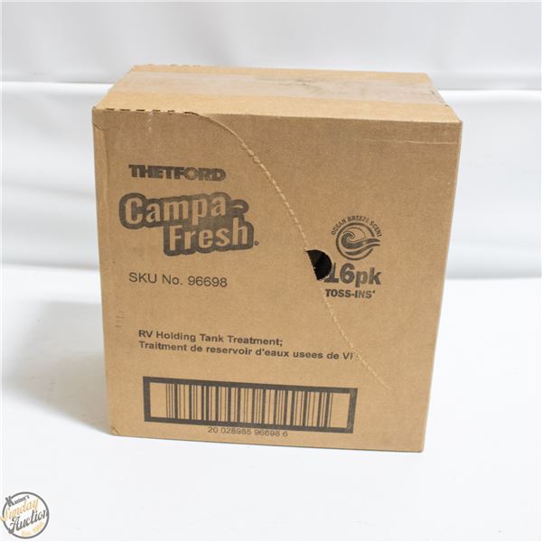 THETFORD CAMPA FRESH RV TANK TREATMENT 16 PACK