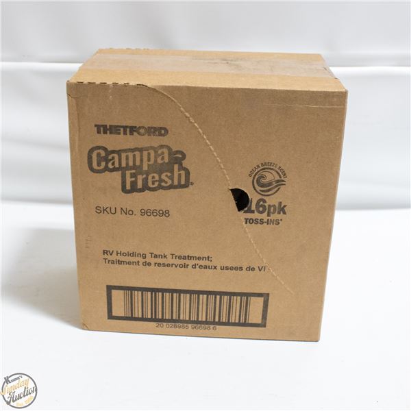 THETFORD CAMPA FRESH RV TANK TREATMENT 16 PACK