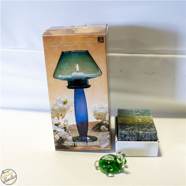 NEW CANDLE HOLDER (LAMP SHAPED) WITH