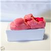 Image 1 : NEW LADIES SZ 7 FAUX FUR FIZZY PINK