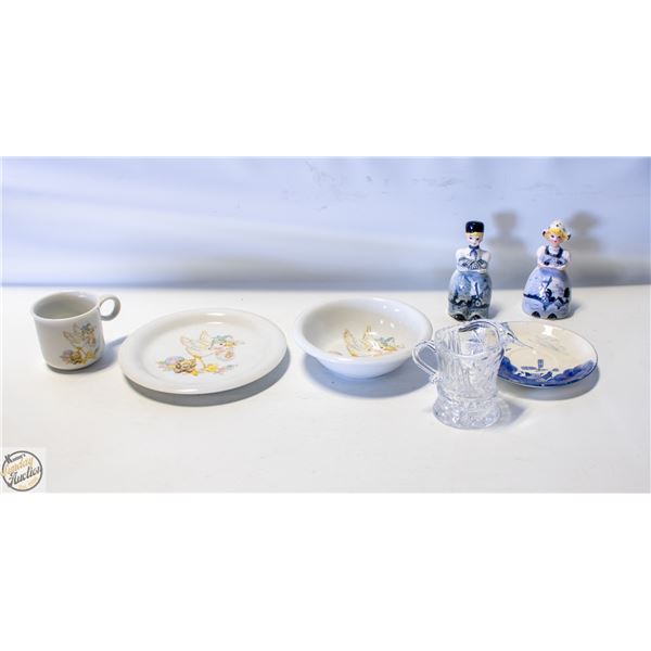 ESTATE FLAT OF CHINA, POTTERY/CERAMICS +