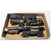 Image 1 : ESTATE ANTIQUE & VINTAGE TOY TRAIN CARS ASSORTED-