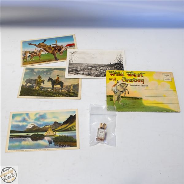 VINTAGE UNUSED POST CARD COLLECTION + MINIATURE