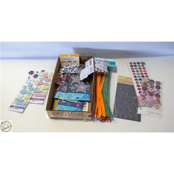 10 PLUS PACKAGES OF STICKERS, 2 WIGGLE