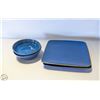 Image 1 : 2 GLAZED POTTERY LARGE PLATES & BOWLS