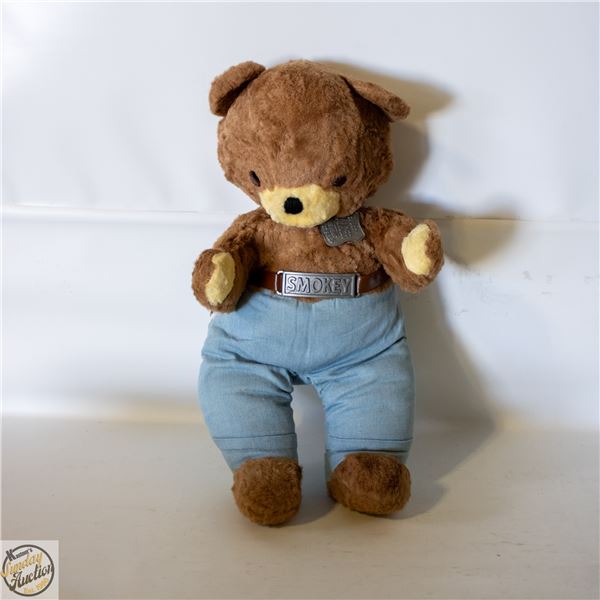 VINTAGE SMOKEY THE BEAR PLUSH