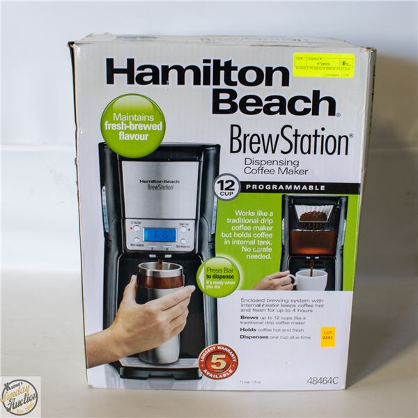 HAMILTON BEACH BREW STATION
