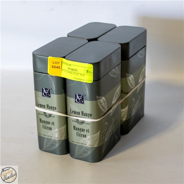 PACK OF 4 LOOSE LEAF TEA