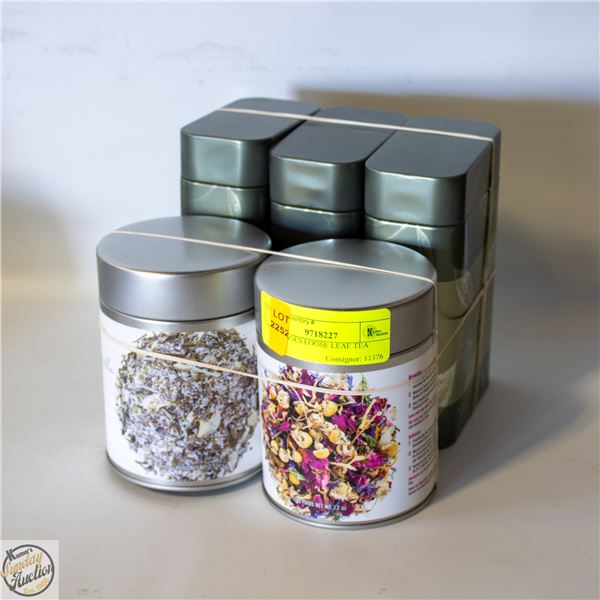 5 PACKAGES LOOSE LEAF TEA