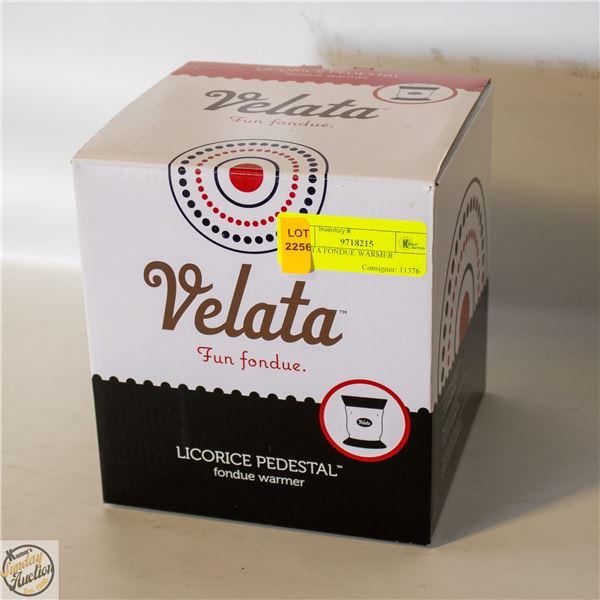 VELATA FONDUE WARMER