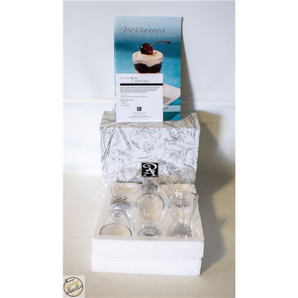 VERRINES, SET OF 6