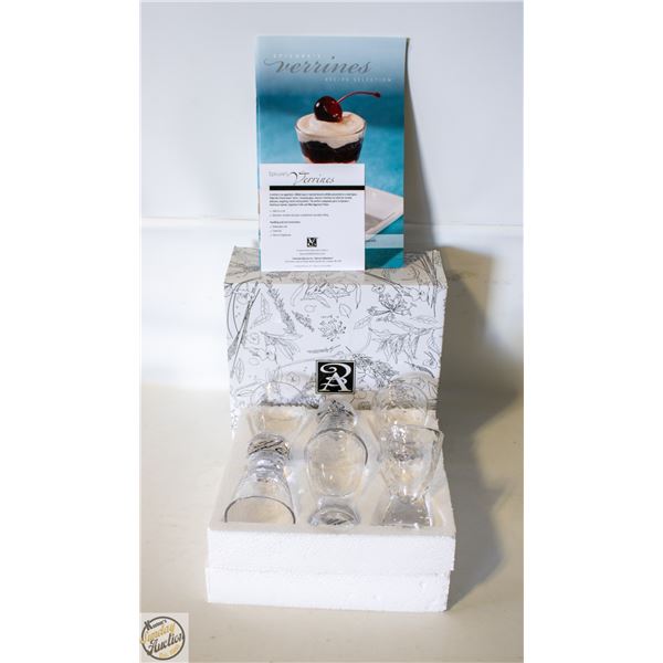 VERRINES, SET OF 6