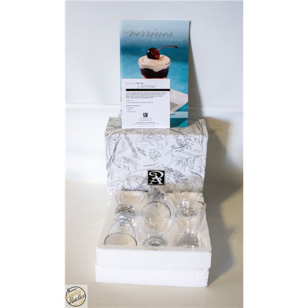 VERRINES, SET OF 6
