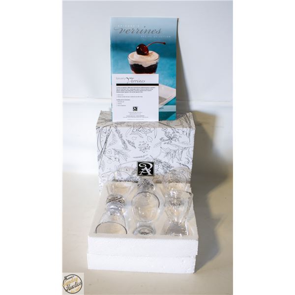 VERRINES, SET OF 6