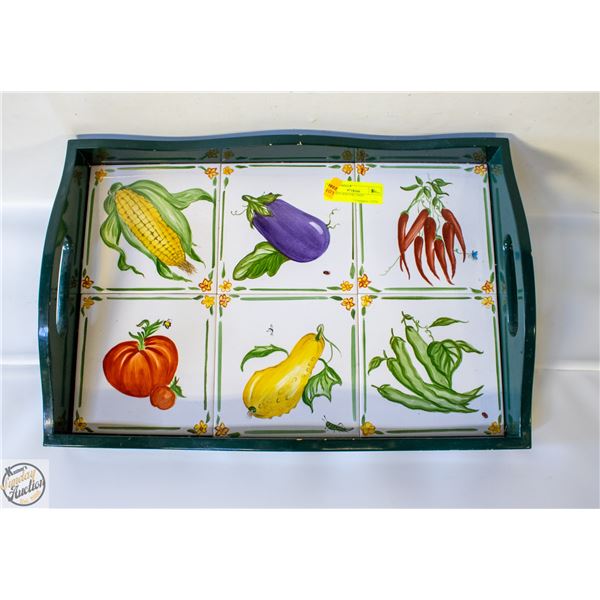 WOODEN SERVING TRAY