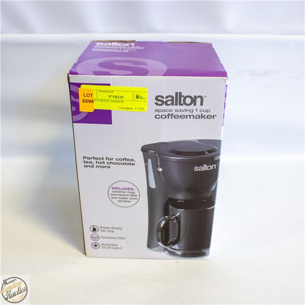 1-CUP COFFEE MAKER