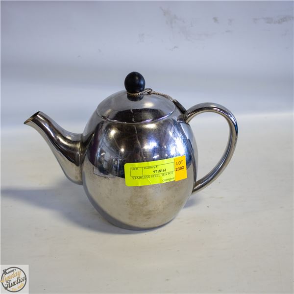 STAINLESS STEEL TEA POT